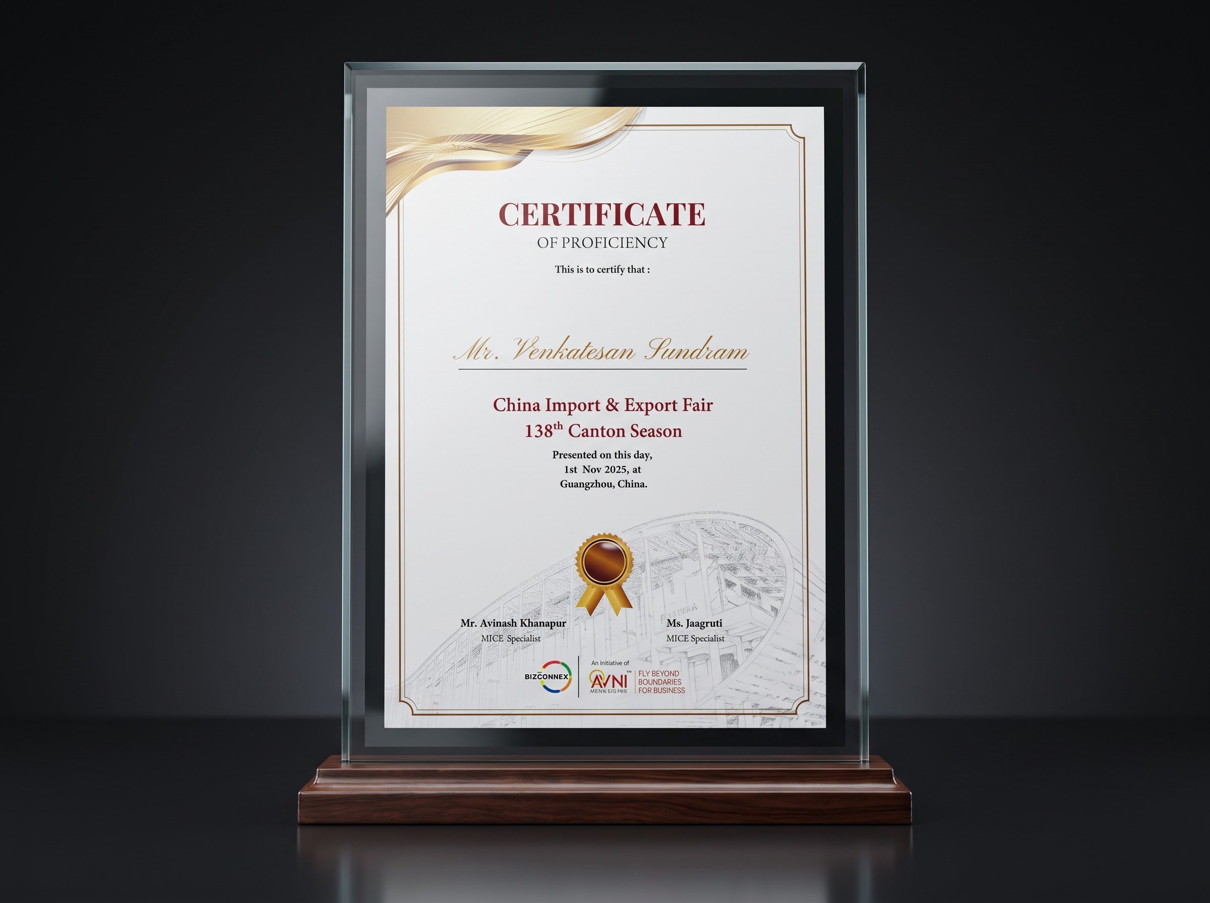 Certificate of Proficiency